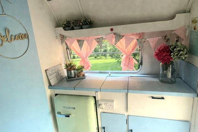 Interior caravana