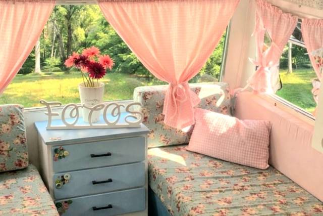 Interior caravana