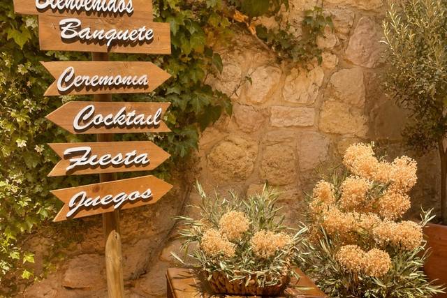 Rincón de boda