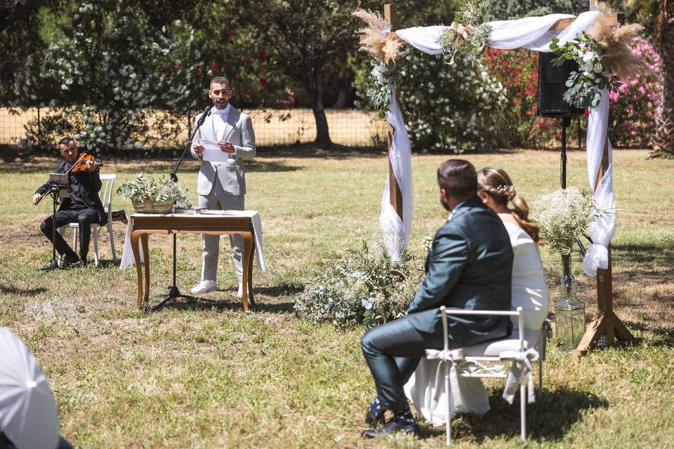 Decoracion ceremonia
