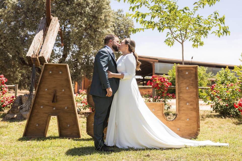 Letras de madera