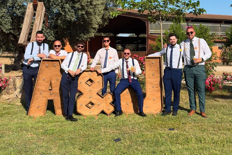 Letras de madera 💕