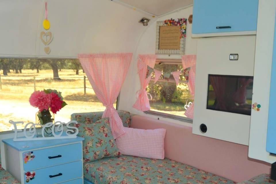 Interior caravana 💕