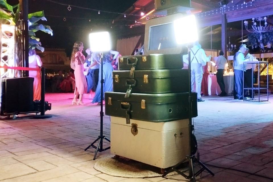 Fotomaton de maletas