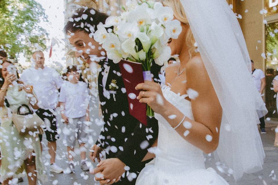 Ramo de Novia orquídeas