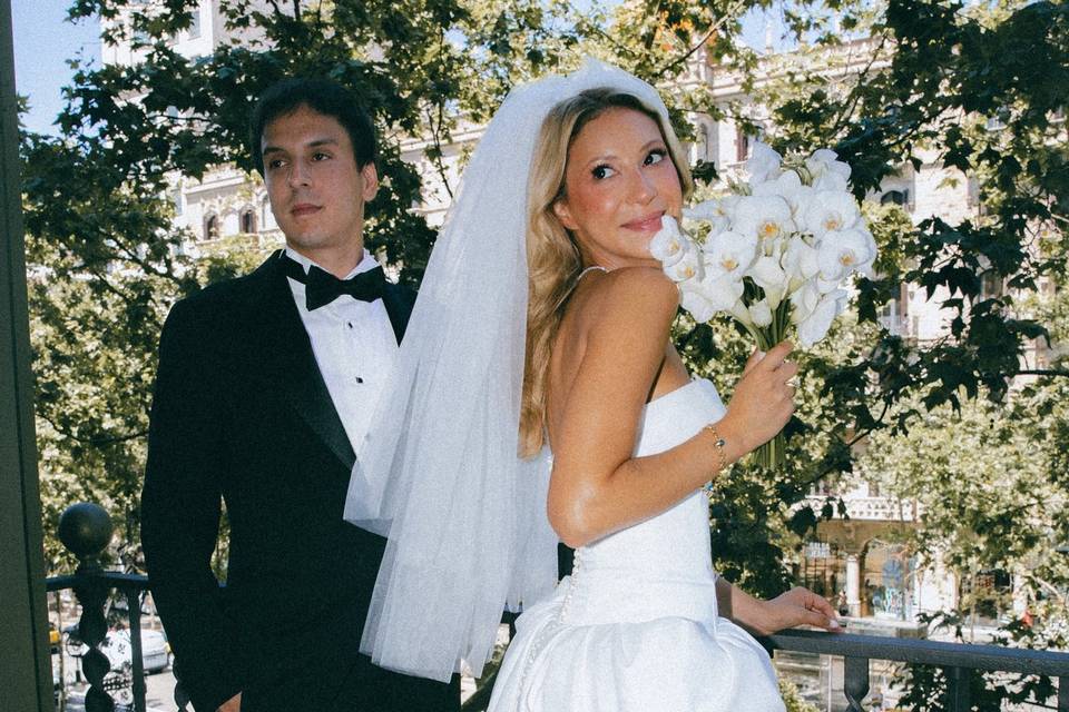 Ramo de Novia orquídeas