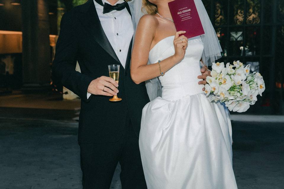 Ramo de Novia orquídeas