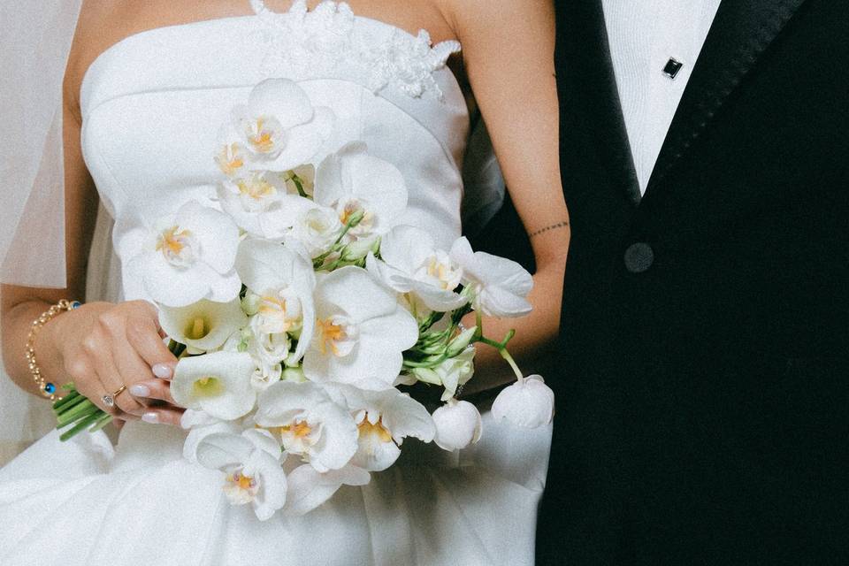 Ramo de Novia orquídeas