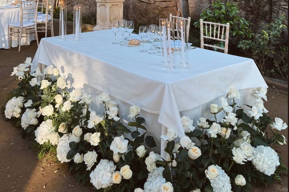 Mesa de los novios