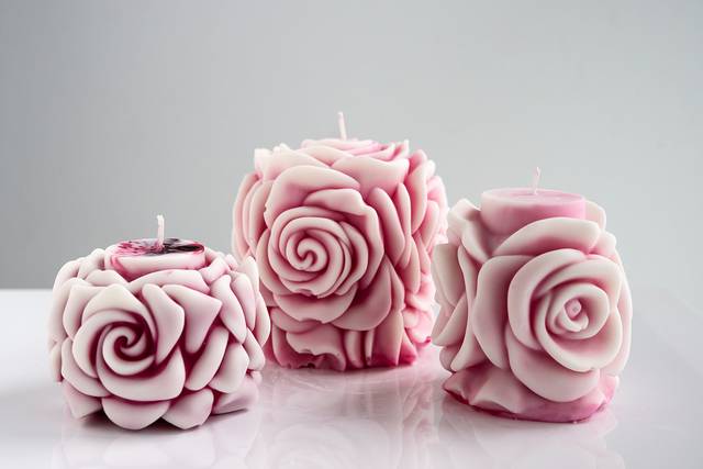 Pilares de rosas