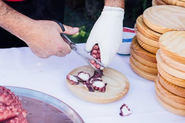 Pulpo para bodas