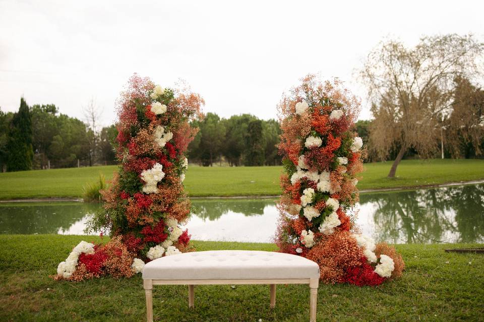 Ceremonia en el Lago
