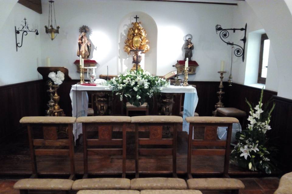 Decoración del altar