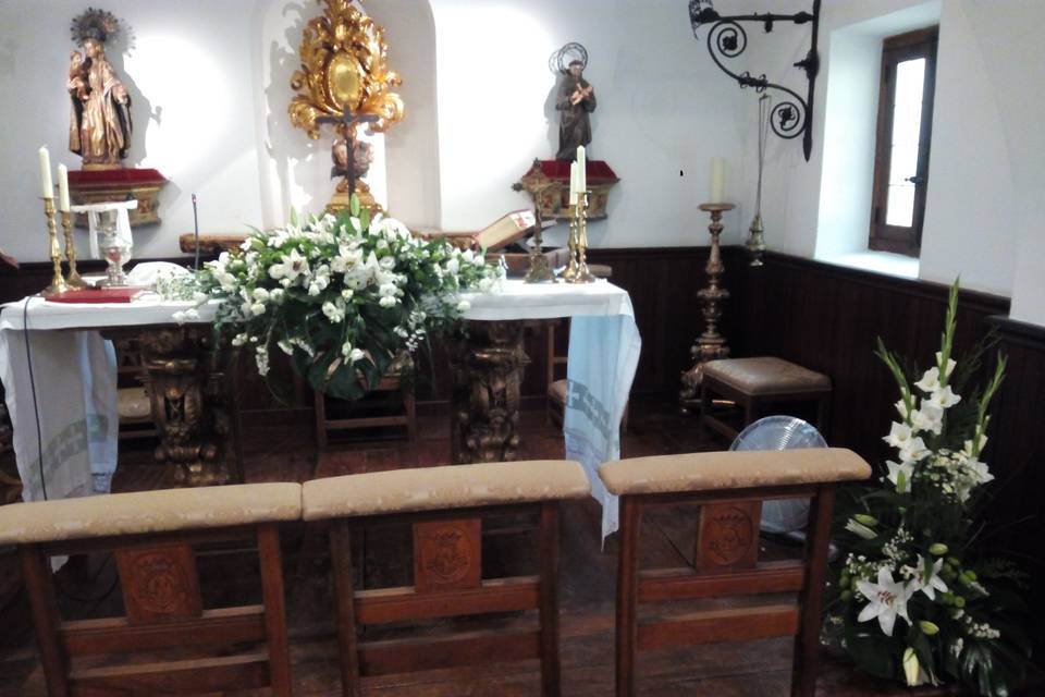 Decoración del altar