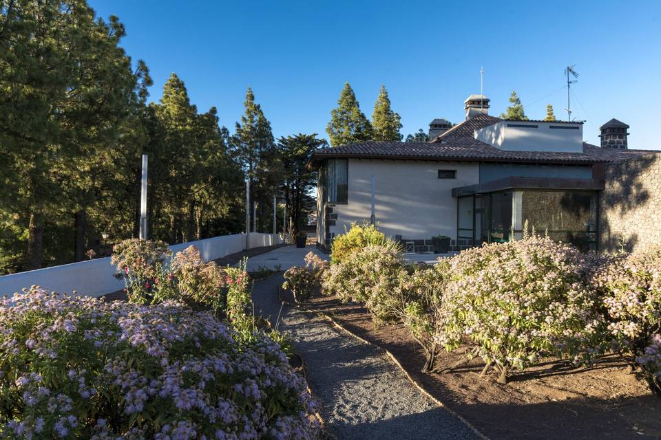 Jardín parador