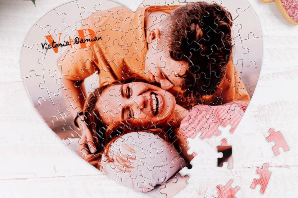 Puzzle corazón