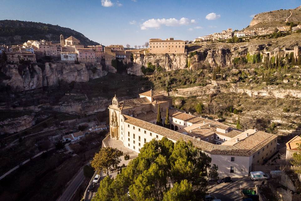 Panorámica al anochecer