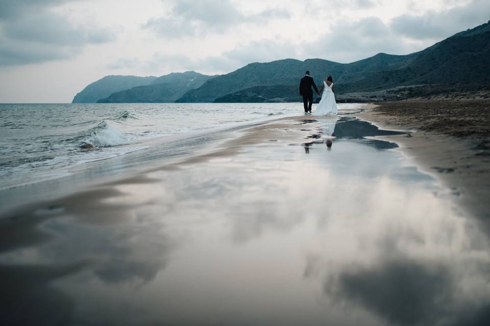 Postboda en Calblanque