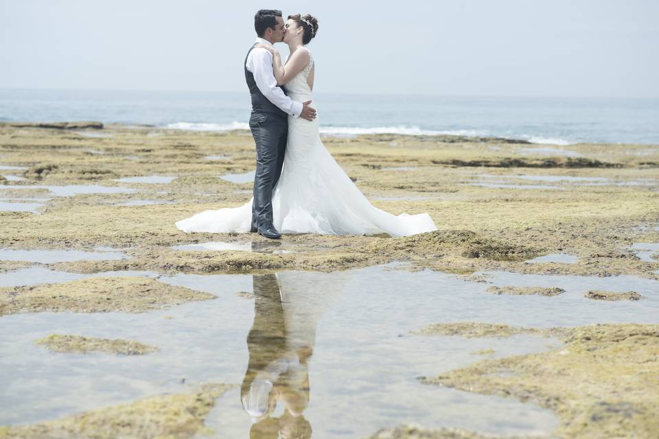 Postboda en el paraíso