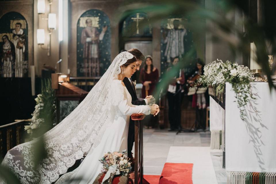 Espalda vestido de novia