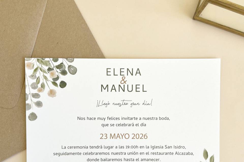 Invitación Silvestre