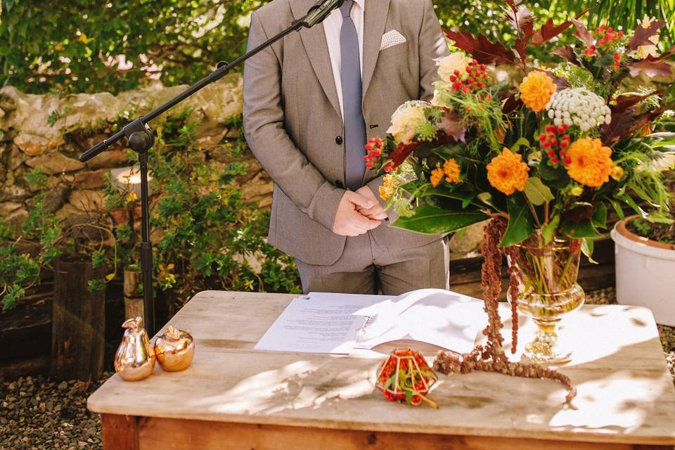 Jesús Legaz Carreño - Oficiante de ceremonias