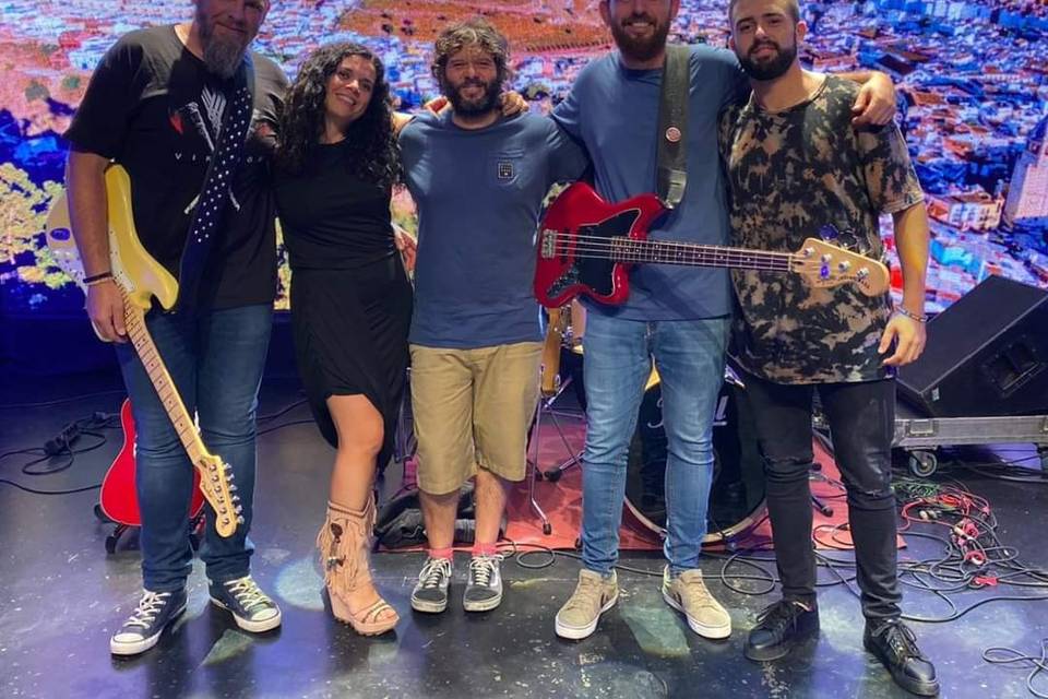 Greg, Mer, Marce, Javi y Samu