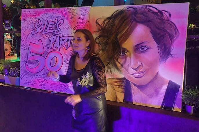 Retrato graffiti