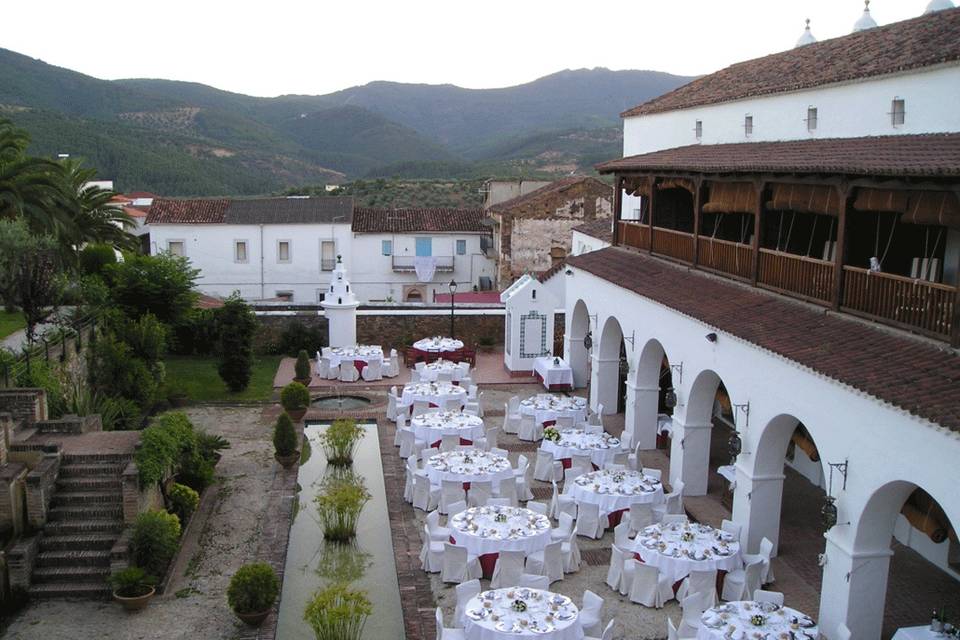 Boda en el jardín