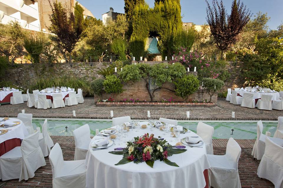 Banquetes en el jardín