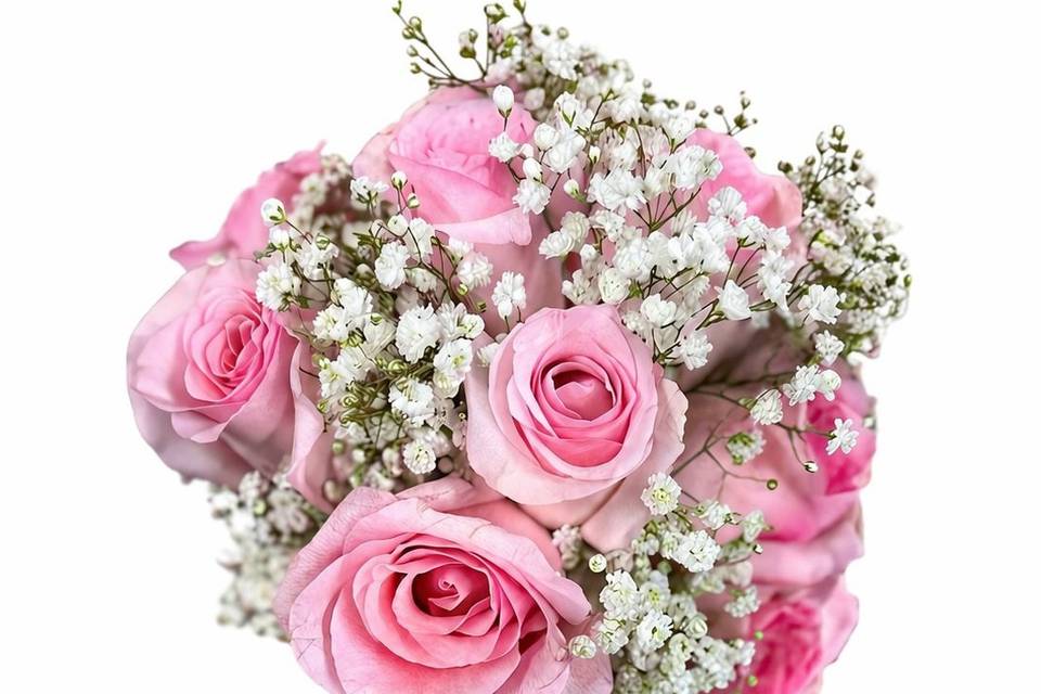 Buque con rosas
