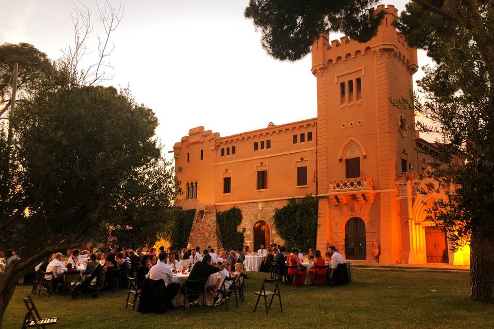 Banquetes en jardin