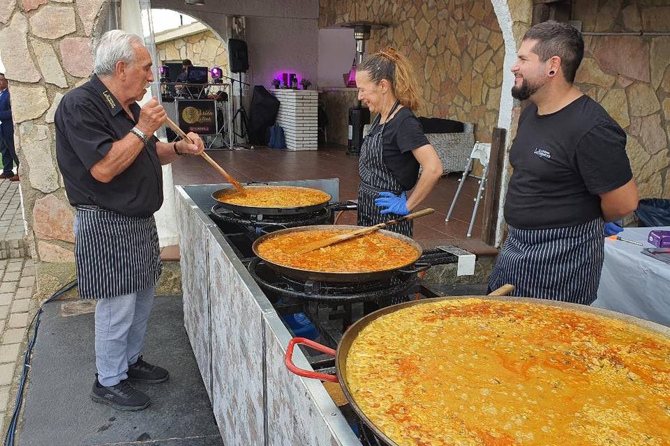 Paellas variadas