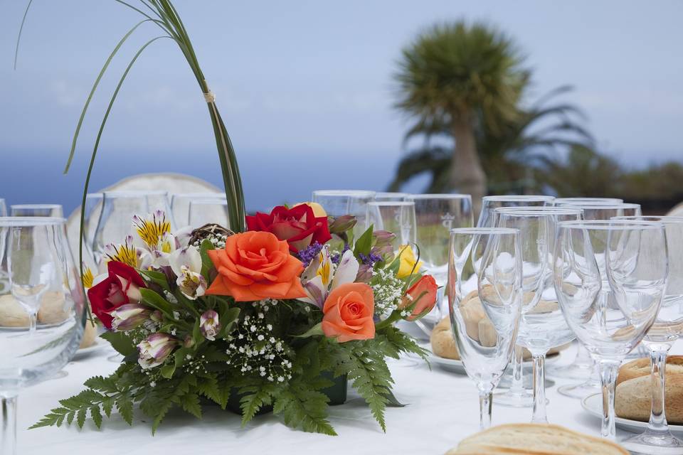 Detalle de la boda