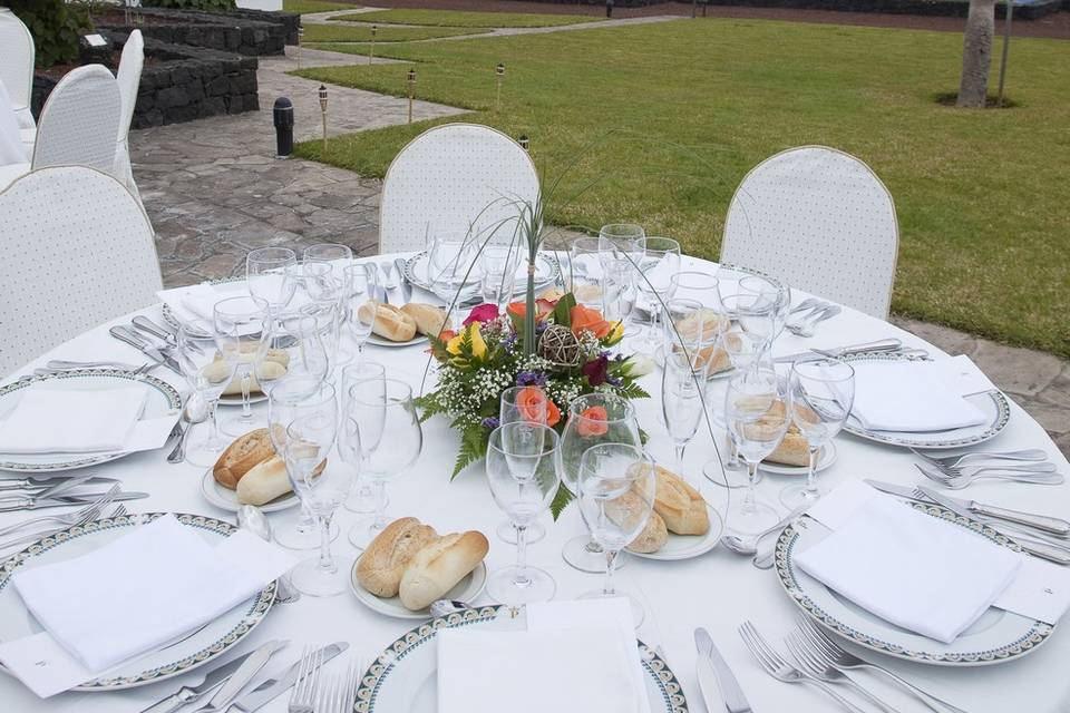 Detalle de la boda