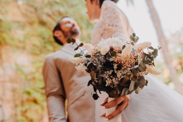 Flores Preservadas · Ramo de novia Lady Blanc· Envío Gratis – auro floral  stories