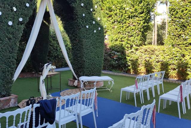 Antes de la ceremonia