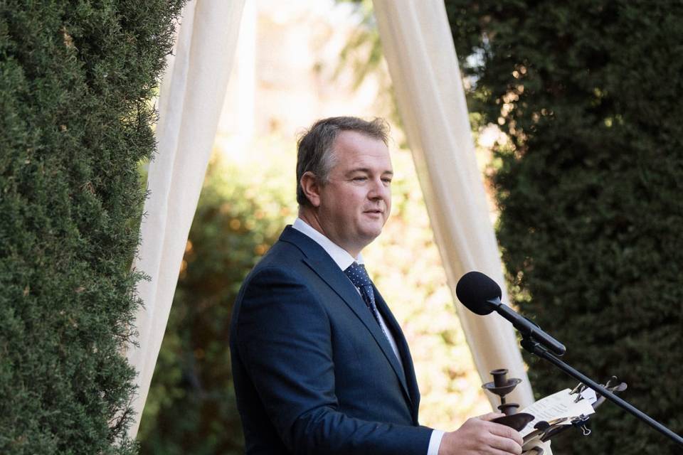 Durante la ceremonia