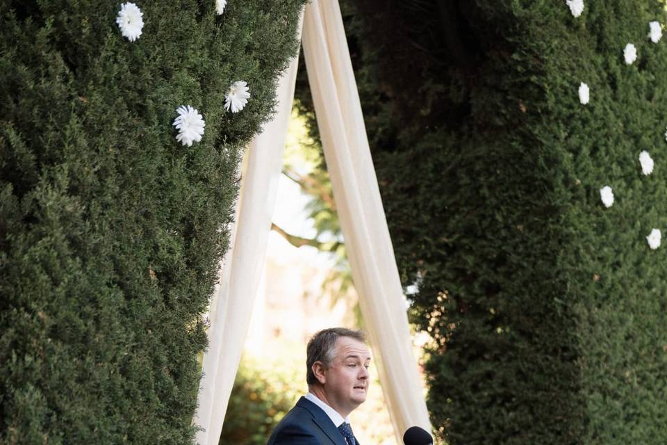 Durante la ceremonia