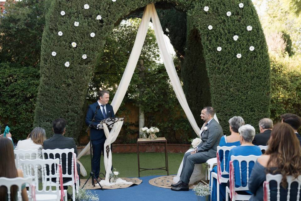 Durante la ceremonia