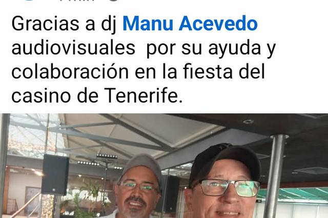 Con mi compi DJ Manu