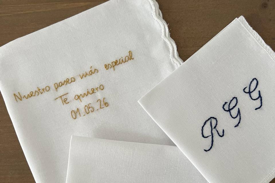 Pañuelos bordados