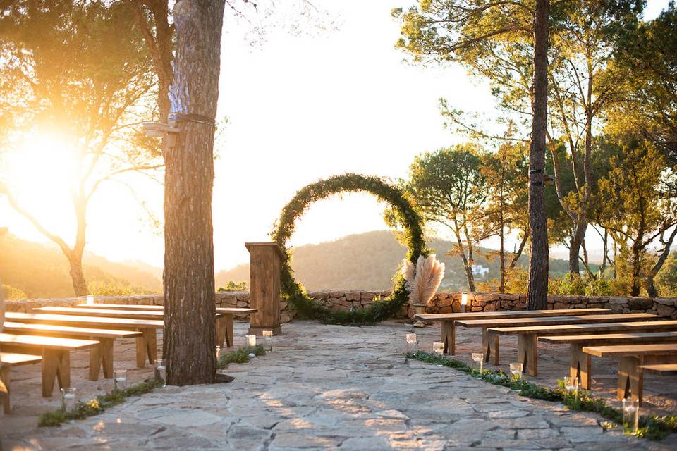 Ceremony terrace