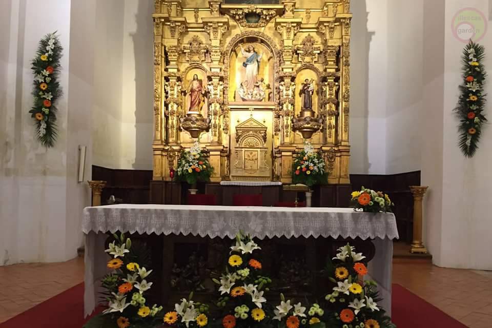 Decoración del altar