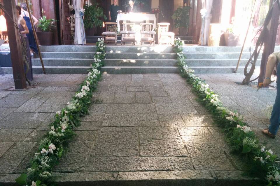 Decoración del altar