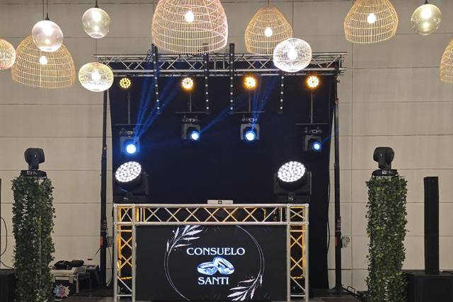 Puente con pantalla led