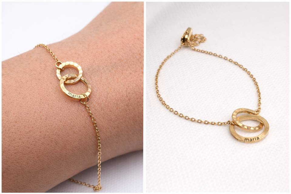 Pulsera anillas