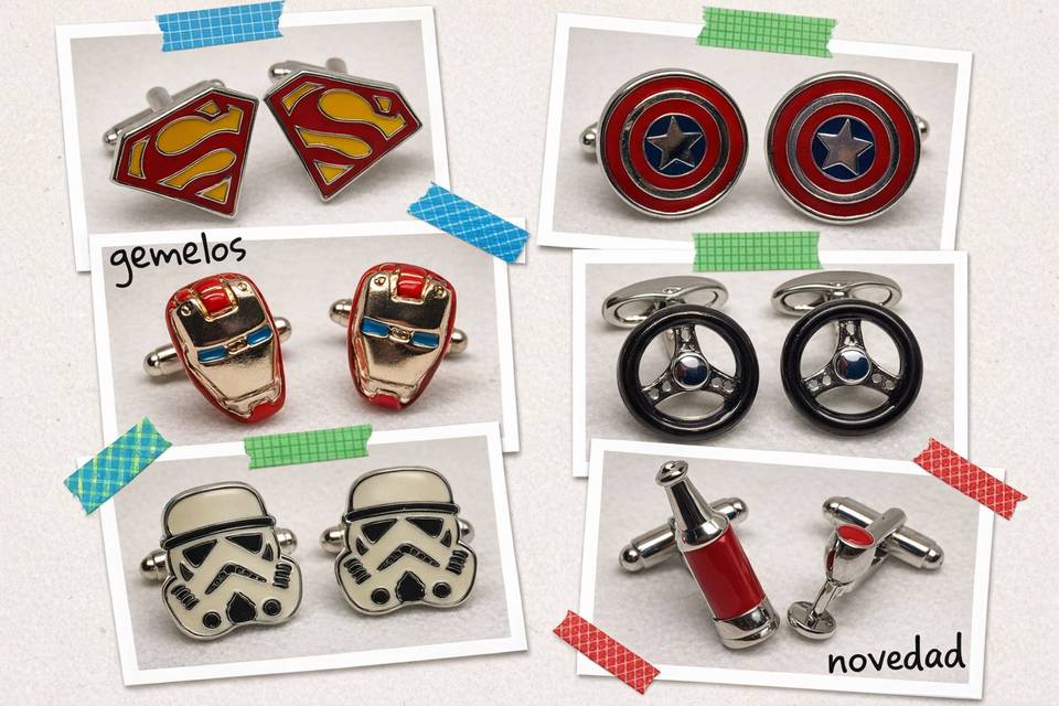 Gemelos personalizados