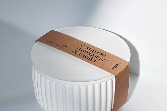 Packaging vela de soja