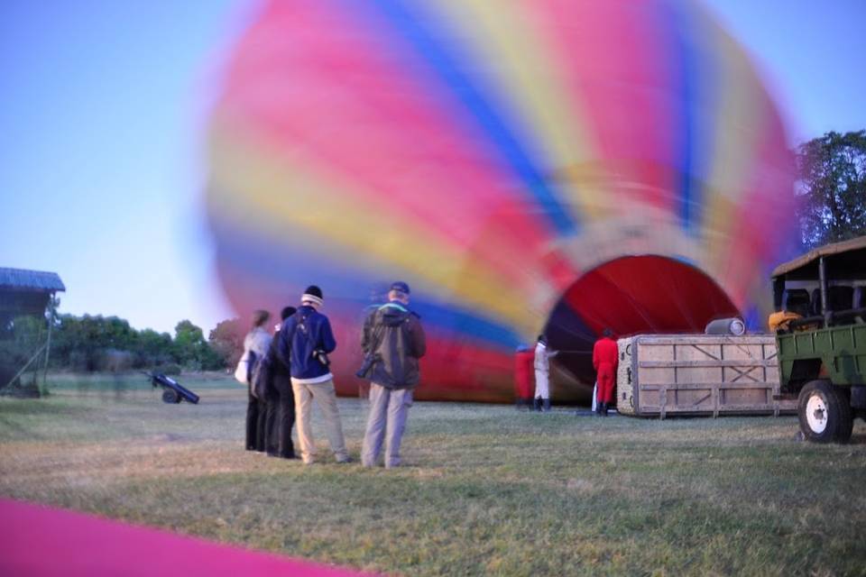 Vuelo en globo - Kenya